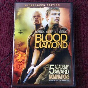 Blood Diamond - 2006 - Rated R - Thriller/Adventure - DVD - Used